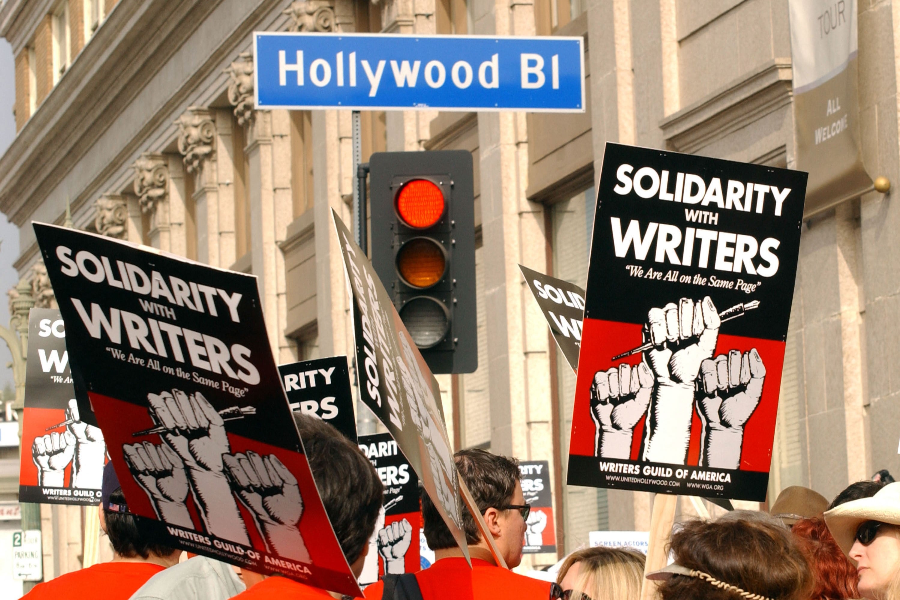 Paro guionistas de Hollywood