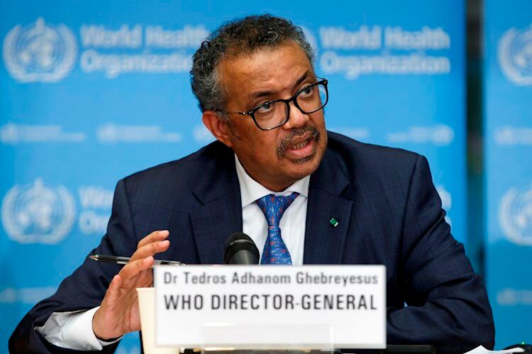 Tedros Adhanom Ghebreyesus, director general de la OMS.
