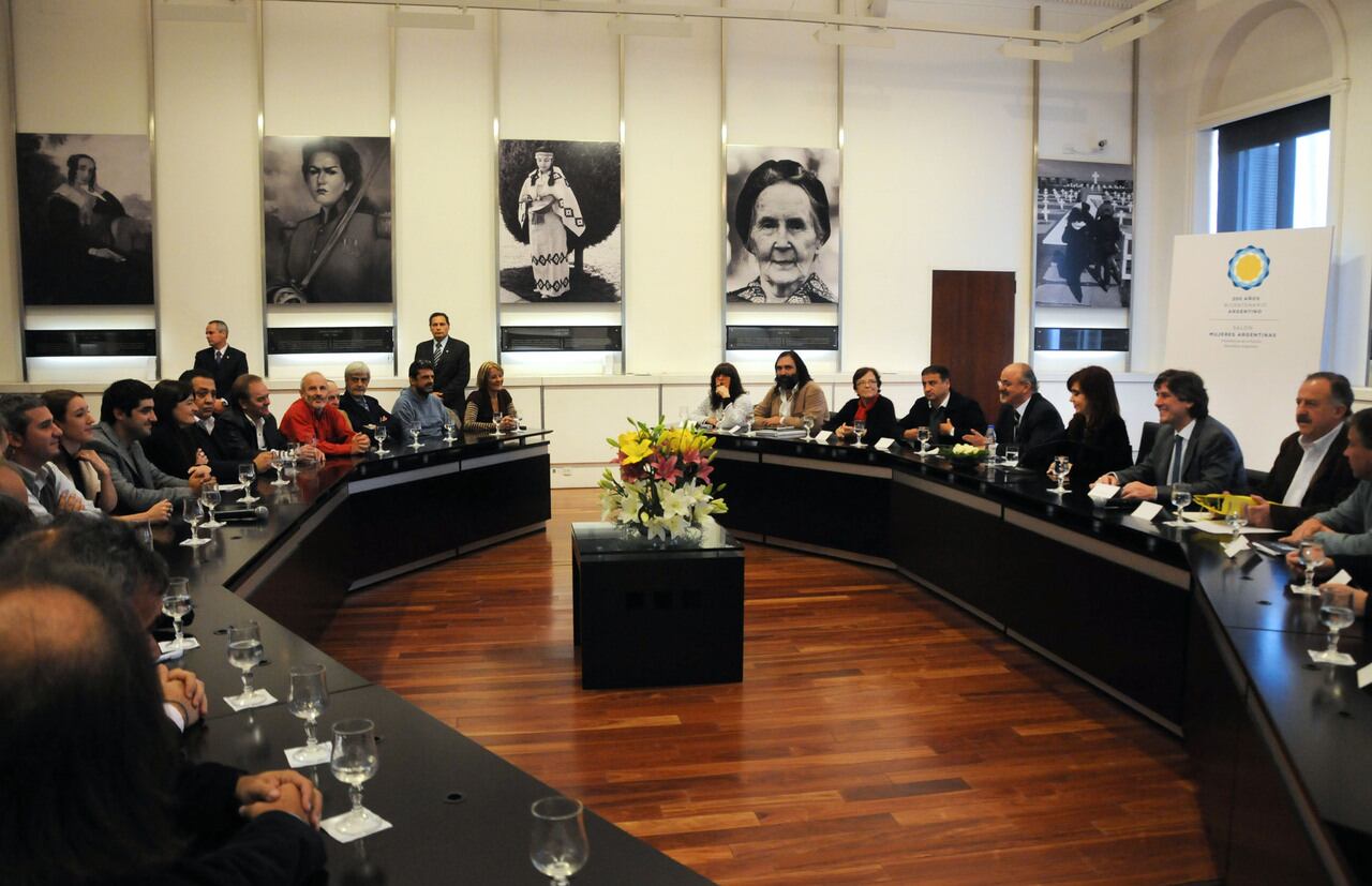 El Salón de las Mujeres, en un acto en 2011.