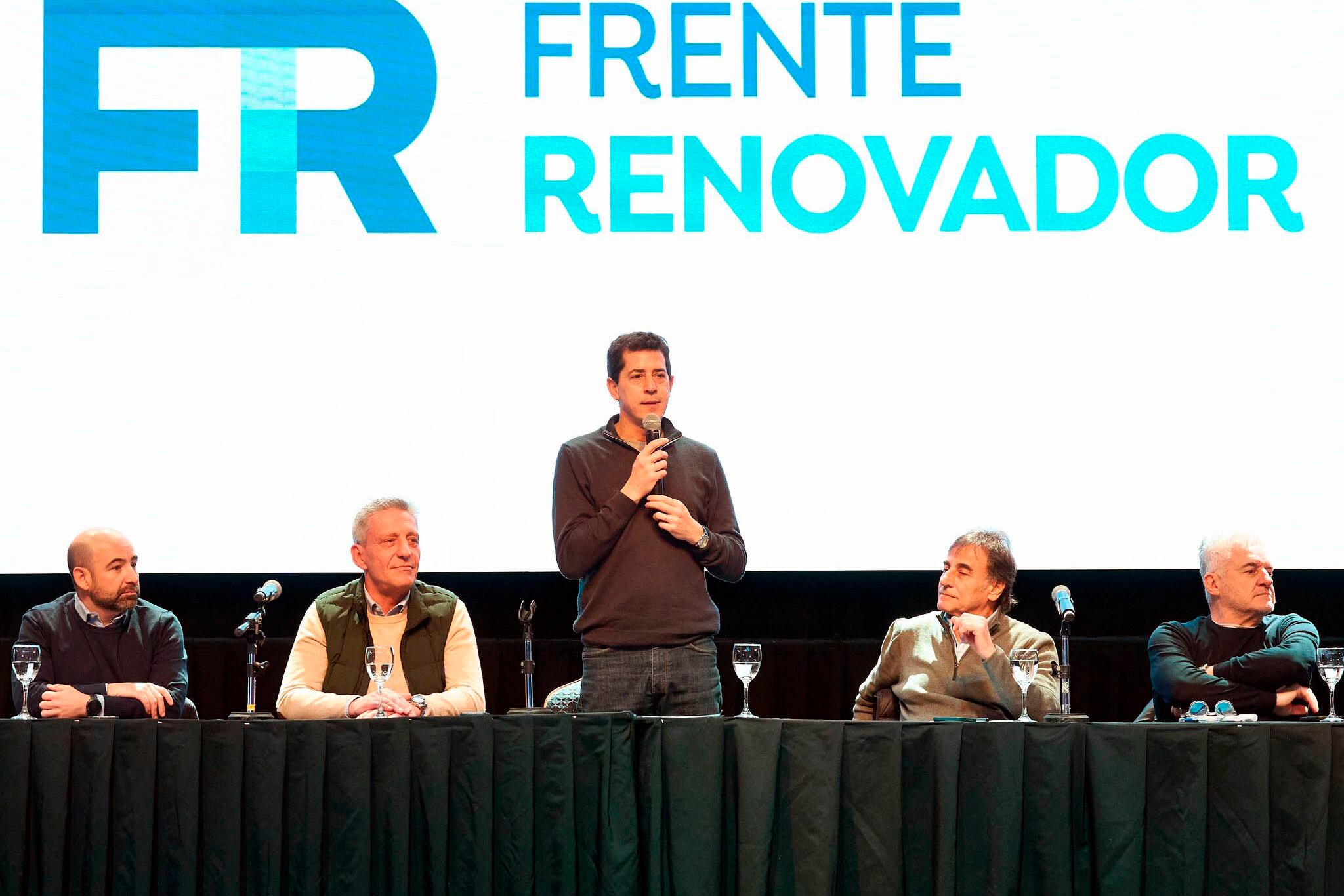 De Pedro participó del acto como jefe de campaña de Unión por la Patria.