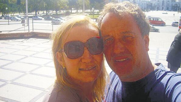 Danisa María del Luján Canale y Jorge Trossero.