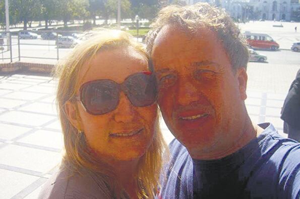 Danisa María del Luján Canale y Jorge Trossero.