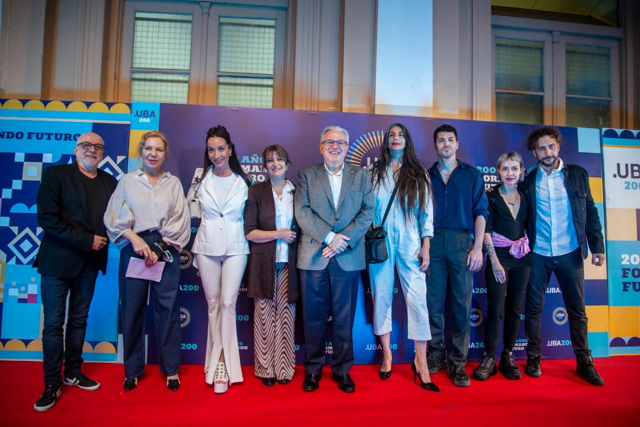 En la presentación estuvieron Juan Carlos Baglietto, Cecilia Roth, Mora Godoy, Alberto Barbieri, Carolina Peleritti y Luciano Cáceres.