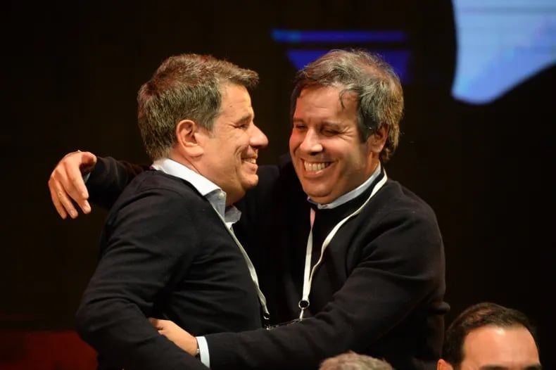 Los hermanos Facundo y Gastón Manes.