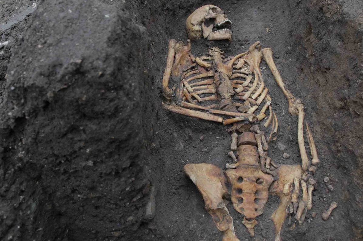 Casi la mitad de los trabajadores medievales padecieron fracturas óseas.