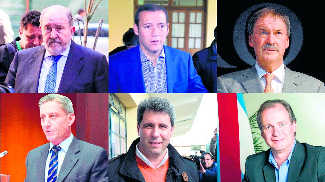 Verna (La Pampa), Gutiérrez (Neuquén), Schiaretti (Córdoba), Arcioni (Chubut), Uñac (San Juan) y Bordet (Entre Ríos).