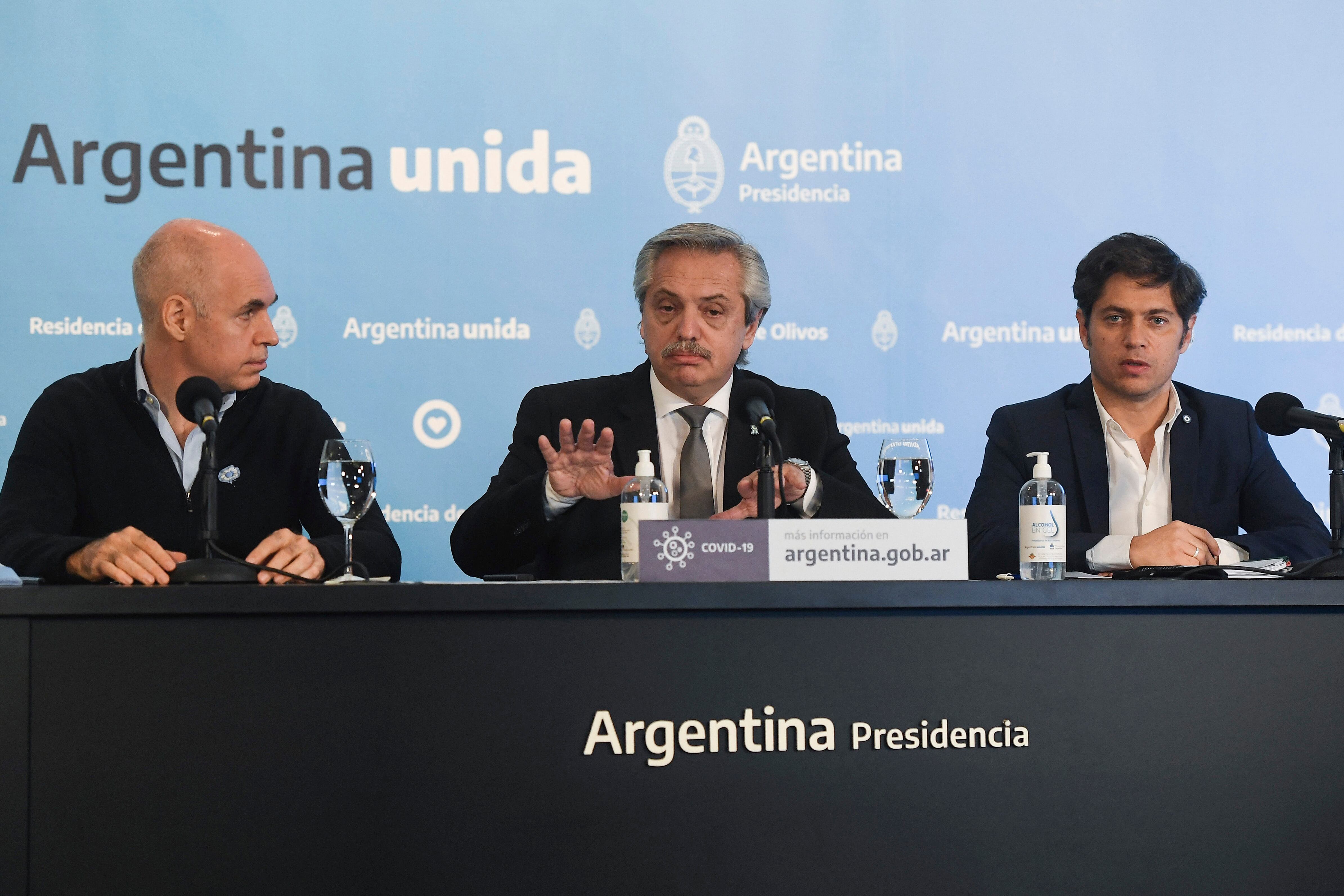 Alberto Fernández recibirá de nuevo a Kicillof y a Rodríguez Larreta.