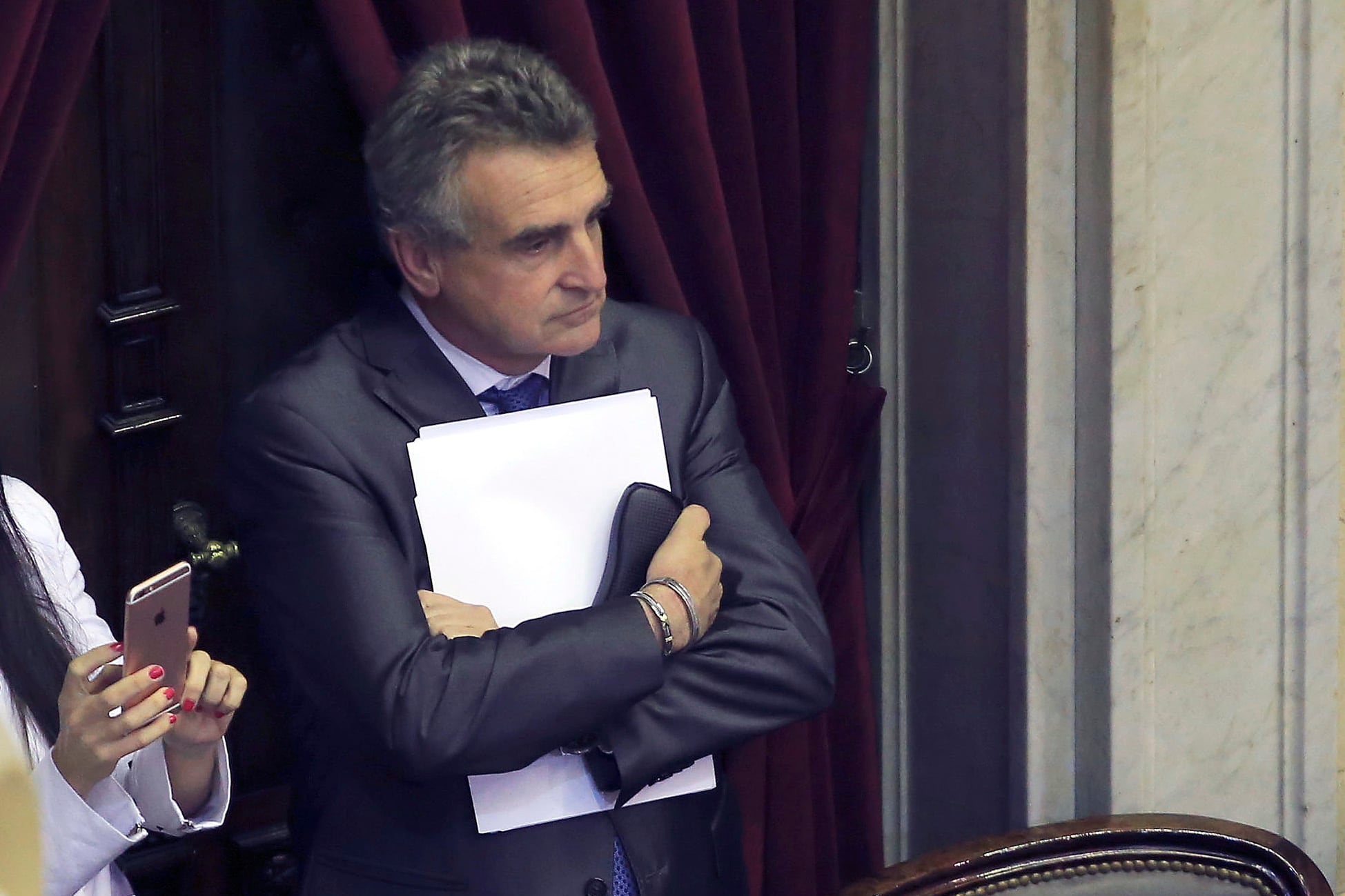 Para Rossi, la del miércoles “fue una jornada triste para la democracia argentina”.