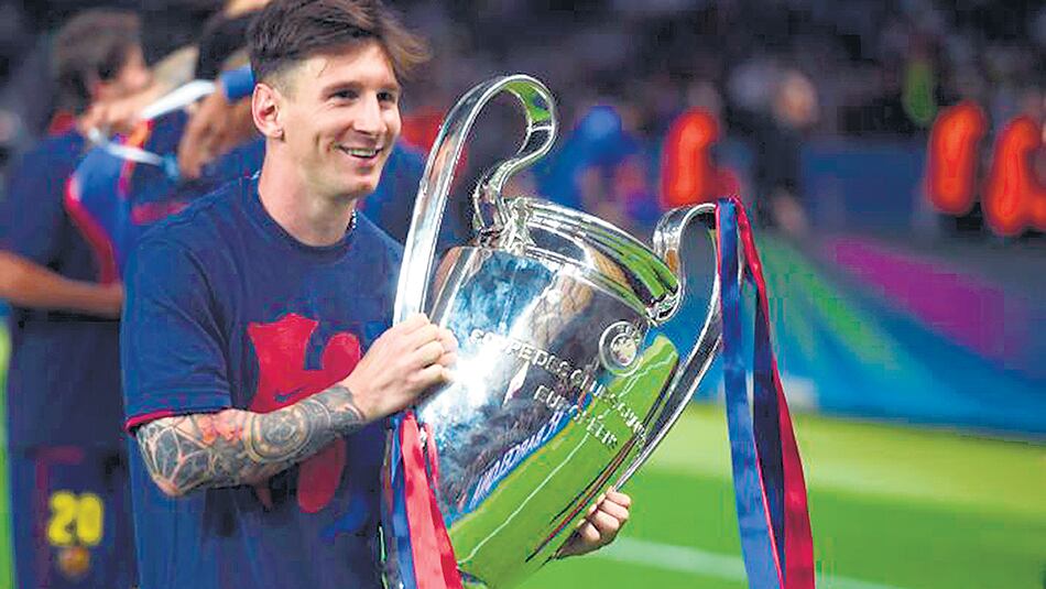 Messi quiere volver a abrazarse al trofeo que supo conquistar en 2006, 2009, 2011 y 2015.