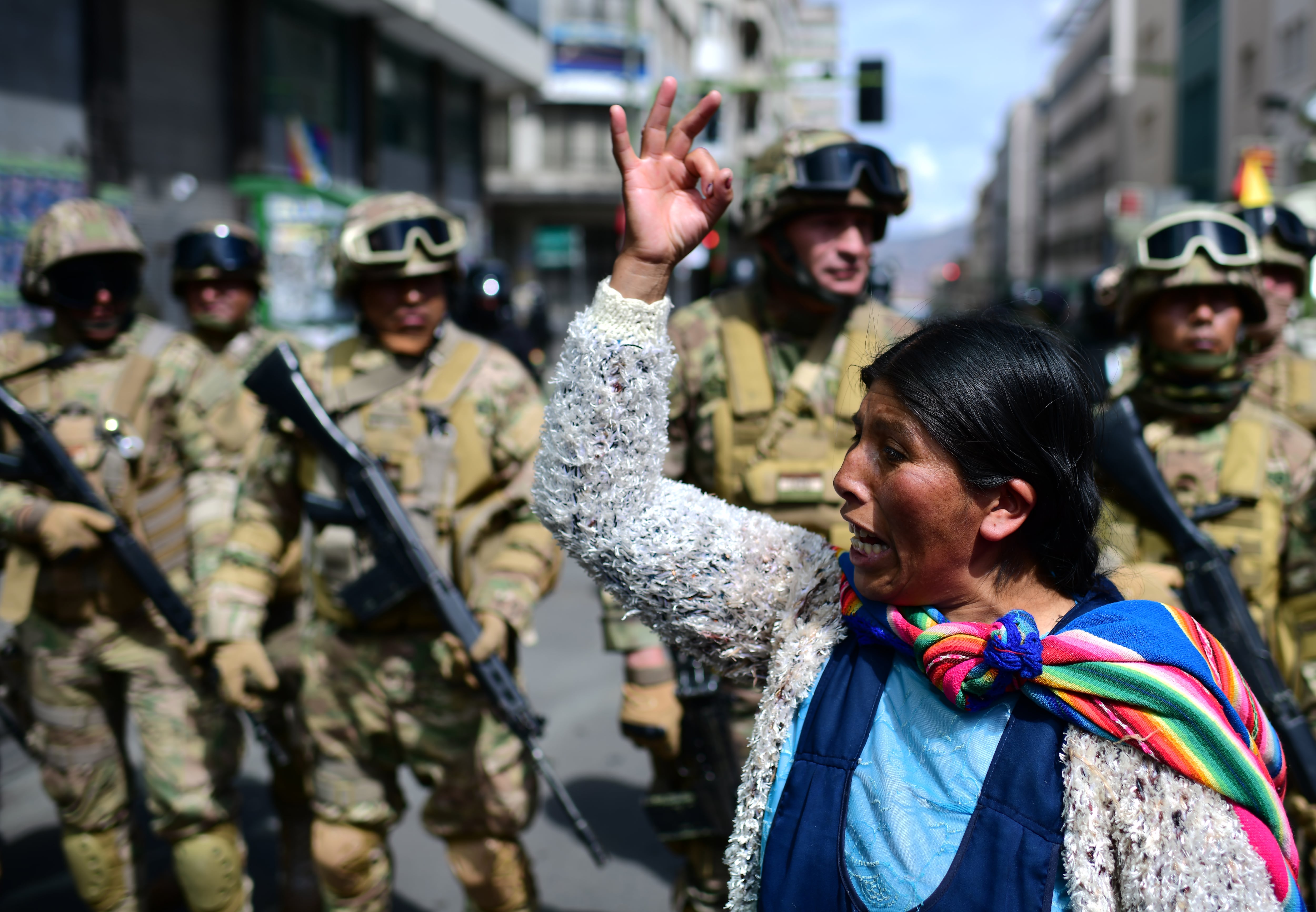 Las protestas en Bolivia después del Golpe de Estado, en las que ya murieron 12 personas.