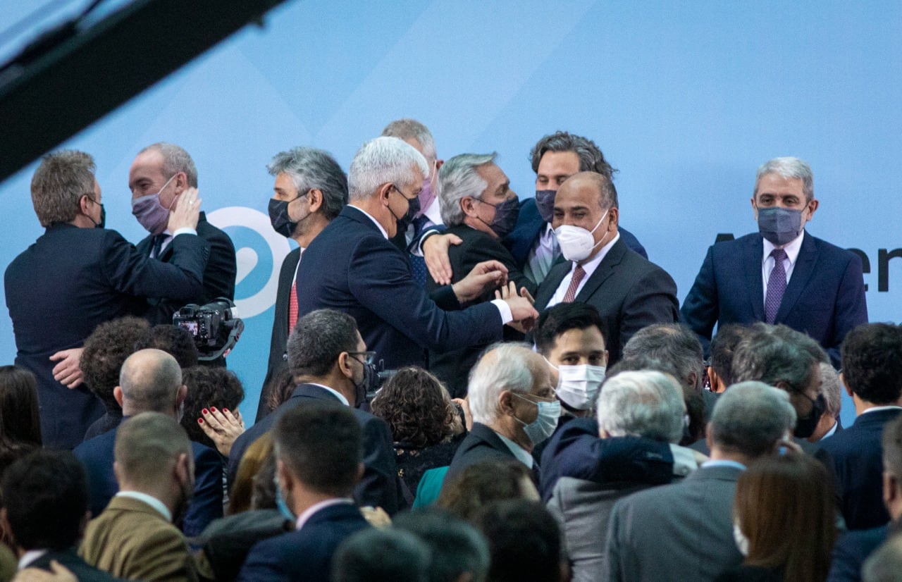 La jura de los nuevos ministros.