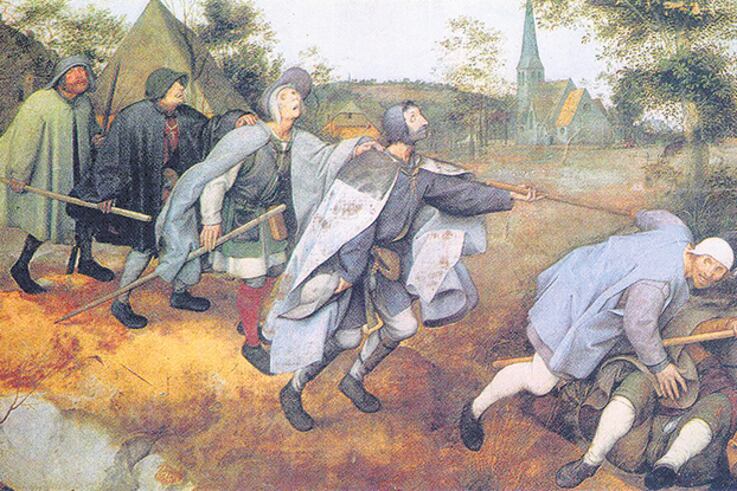 La parábola de los ciegos, de Brueghel, una fuente de inspiración para William Carlos Williams.