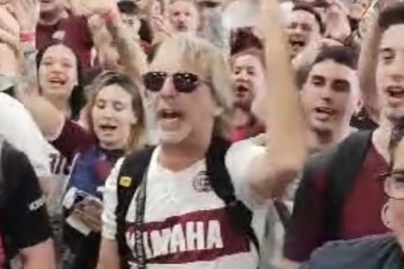 Marcelo Riadigos había viajado con un grupo de hinchas a alentar a su club.