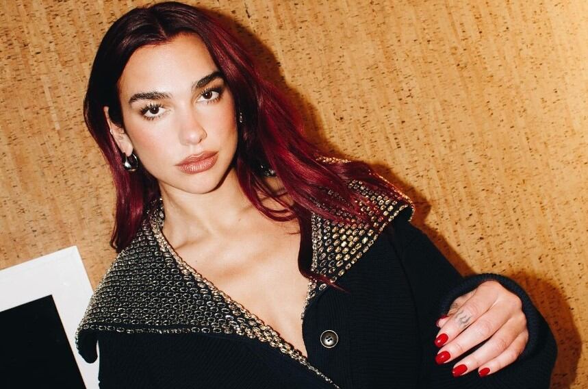 Dua Lipa es una defensora constante de los derechos palestinos. (foto@DuaLipa)