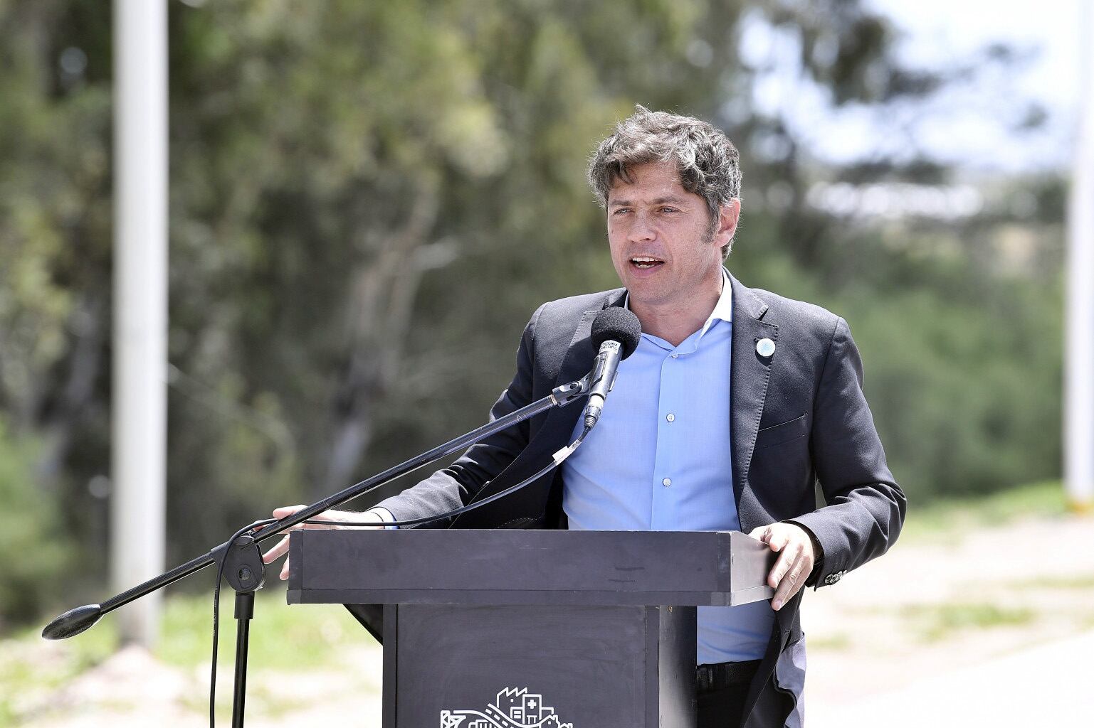 Axel Kicillof cerró la semana en Bahía Blanca. 