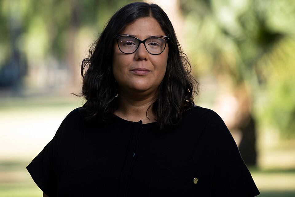 Florencia Marinaro asumió en diciembre como ministra de Igualdad y Género. 