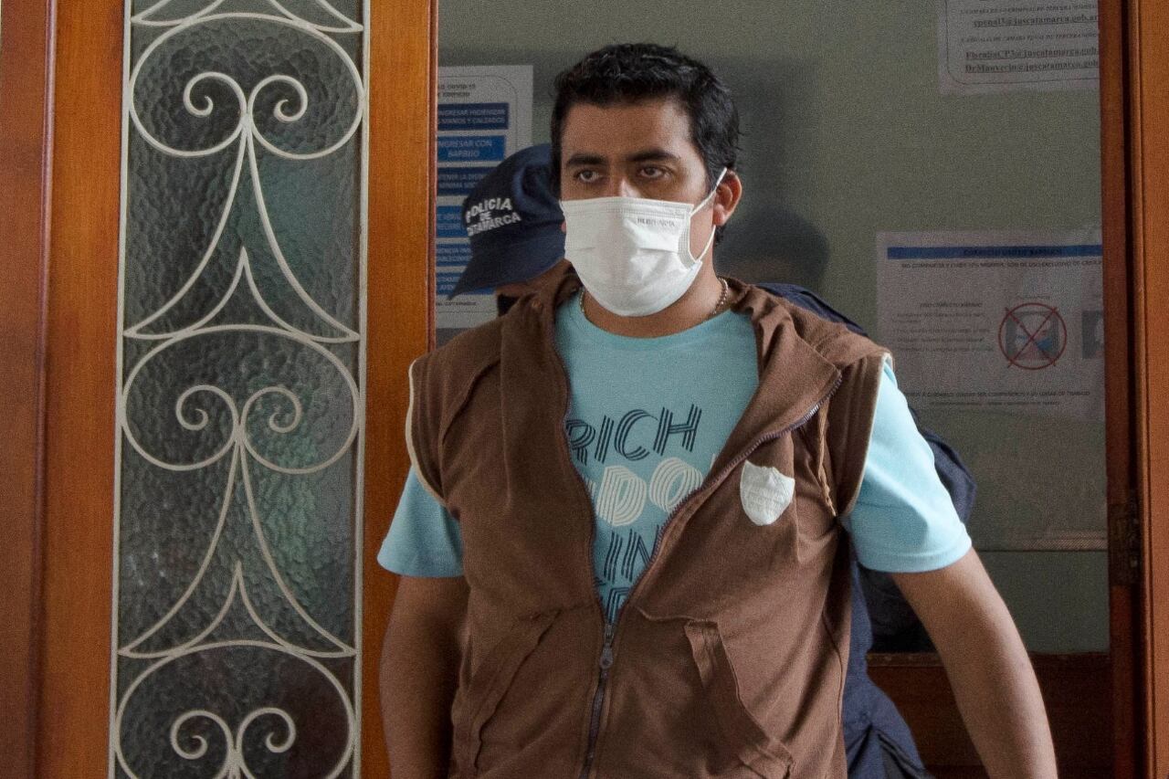 El cura Juan de Dios Gutiérrez, el primer día de debate.