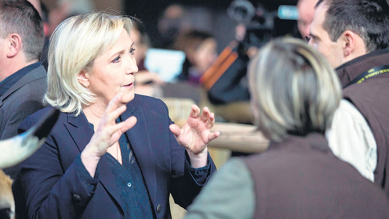 Marine Le Pen, acusada de apología del delito.