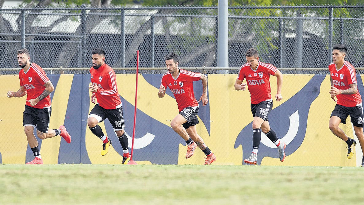 Los jugadores se entrenaron ayer en Miami y por la noche emprendieron el regreso.
