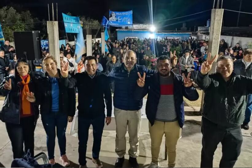 Francisco Gordillo en el lanzamiento de su candidatura.