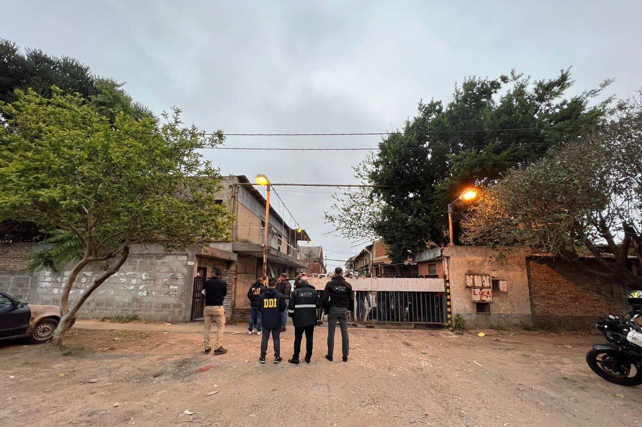 La granja de criptoactivos funcionaba en un galpón en Quilmes. (Foto: AFIP)