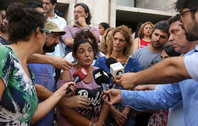 La mamá de Kevin denunció el accionar policial tras la muerte.