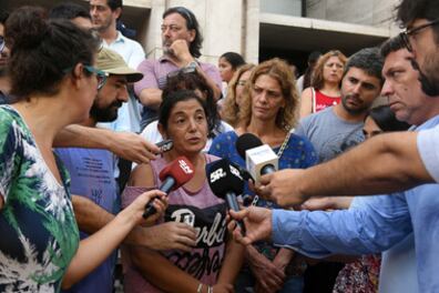 La mamá de Kevin denunció el accionar policial tras la muerte.