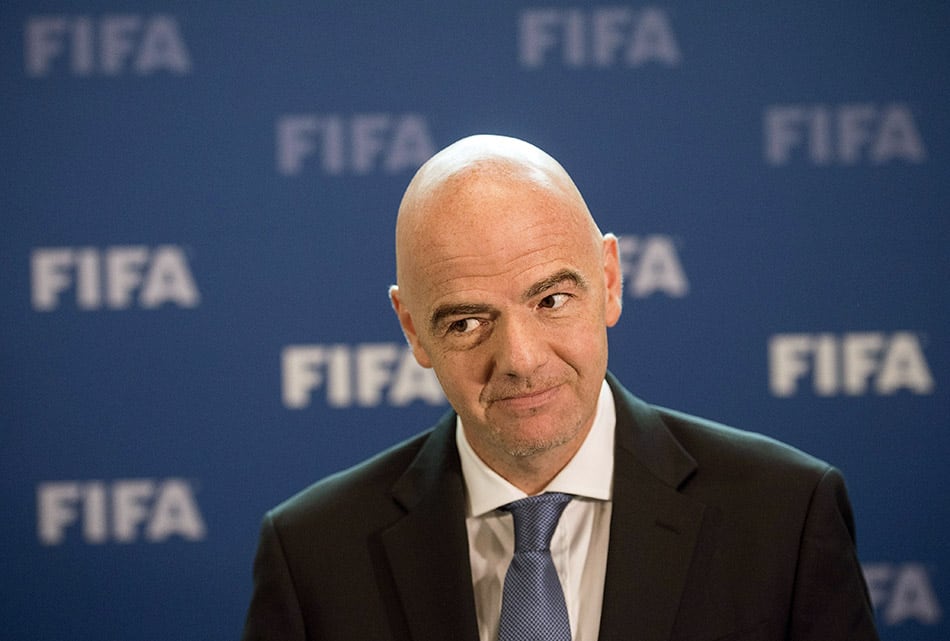 Gianni Infantino, presidente de la FIFA.