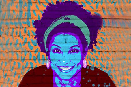 La ilustración de la militante y política afro lesbiana Marielle Franco, asesinada el 14 de marzo de 2018.