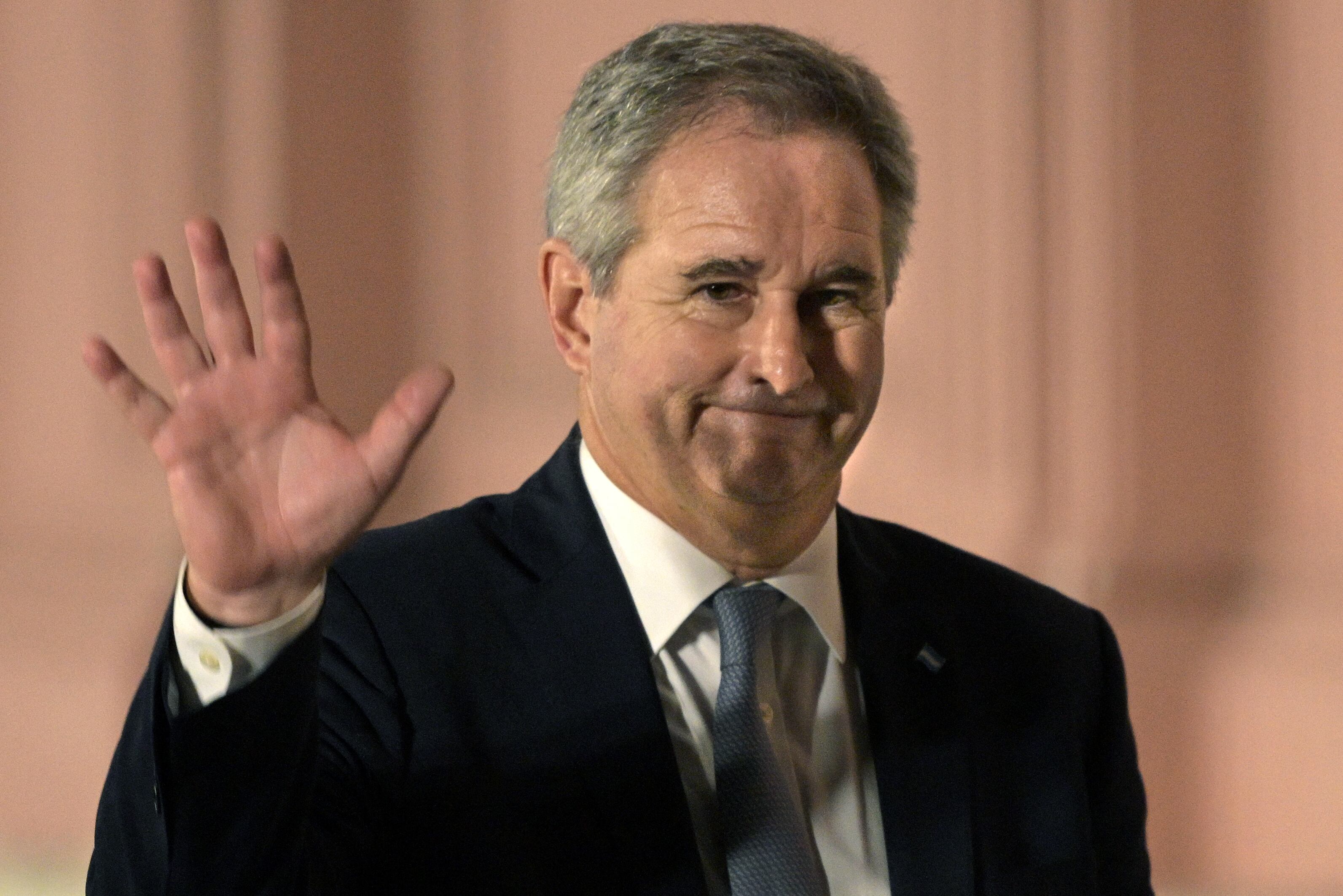 Pablo Quirno, ministro de Relaciones Exteriores. 