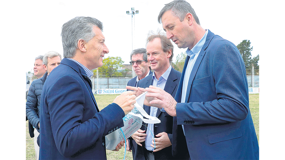 Mauricio Macri encabezó un acto en la ciudad de Basavilbaso, Entre Ríos, junto al gobernador Gustavo Bordet.