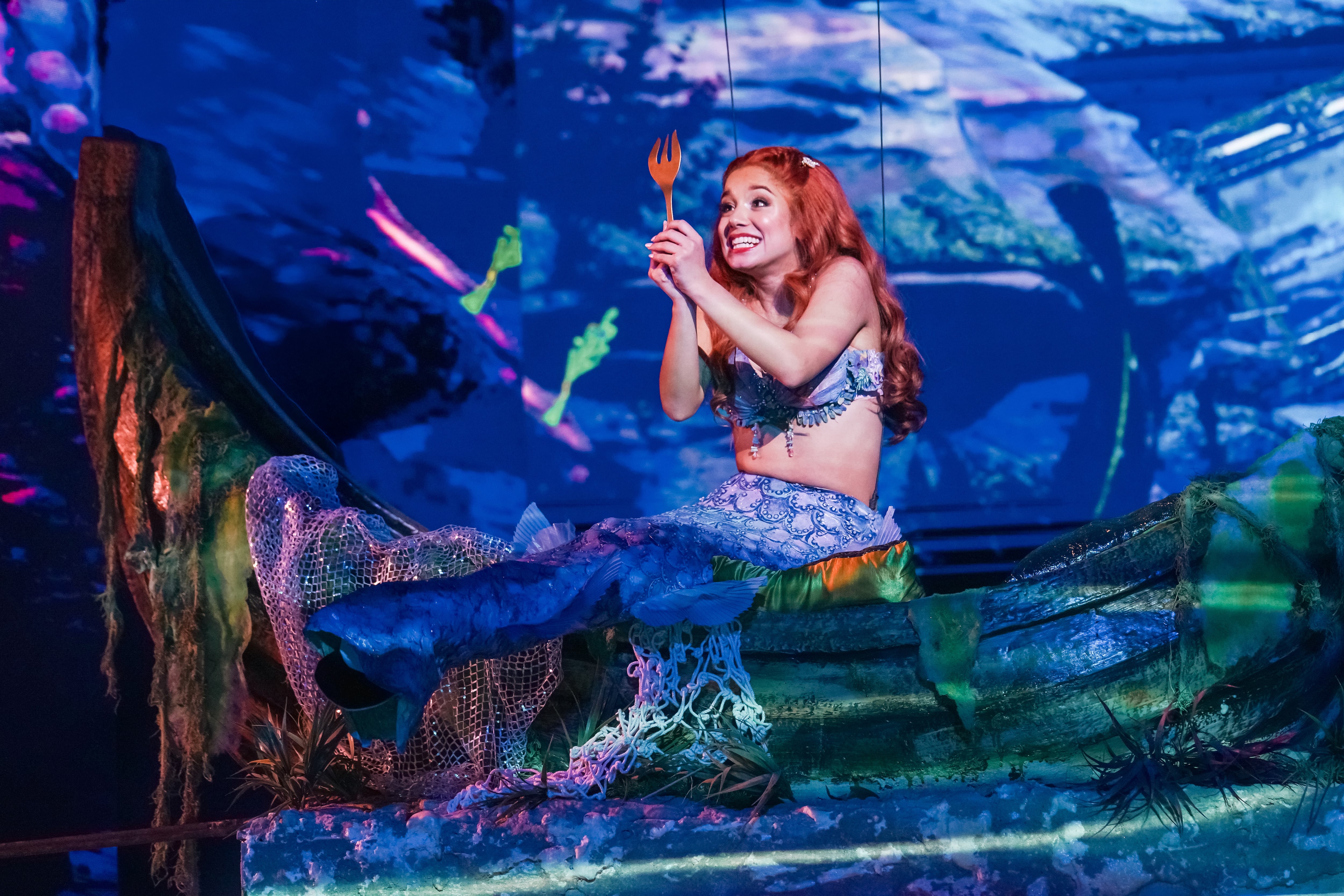 "La Sirenita" puede verse de miércoles a domingos. 