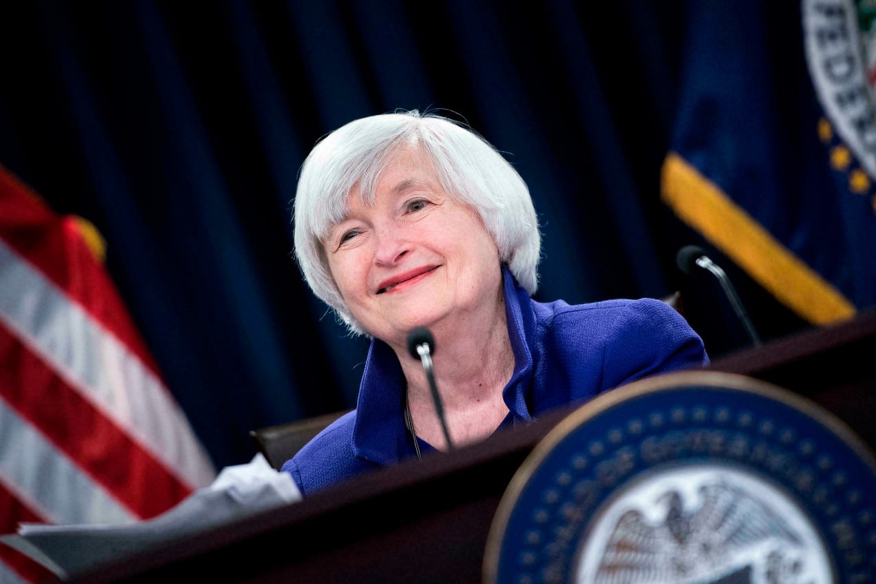 Janet Yellen, secretaría del Tesoro de Estados Unidos.