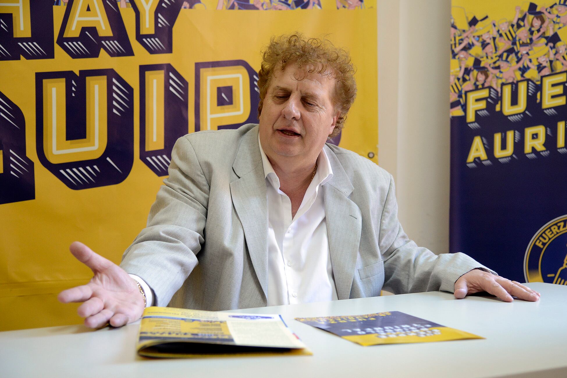 Moretti es acompañado en la fórmula por el ex secretario Federico Larrazabal.