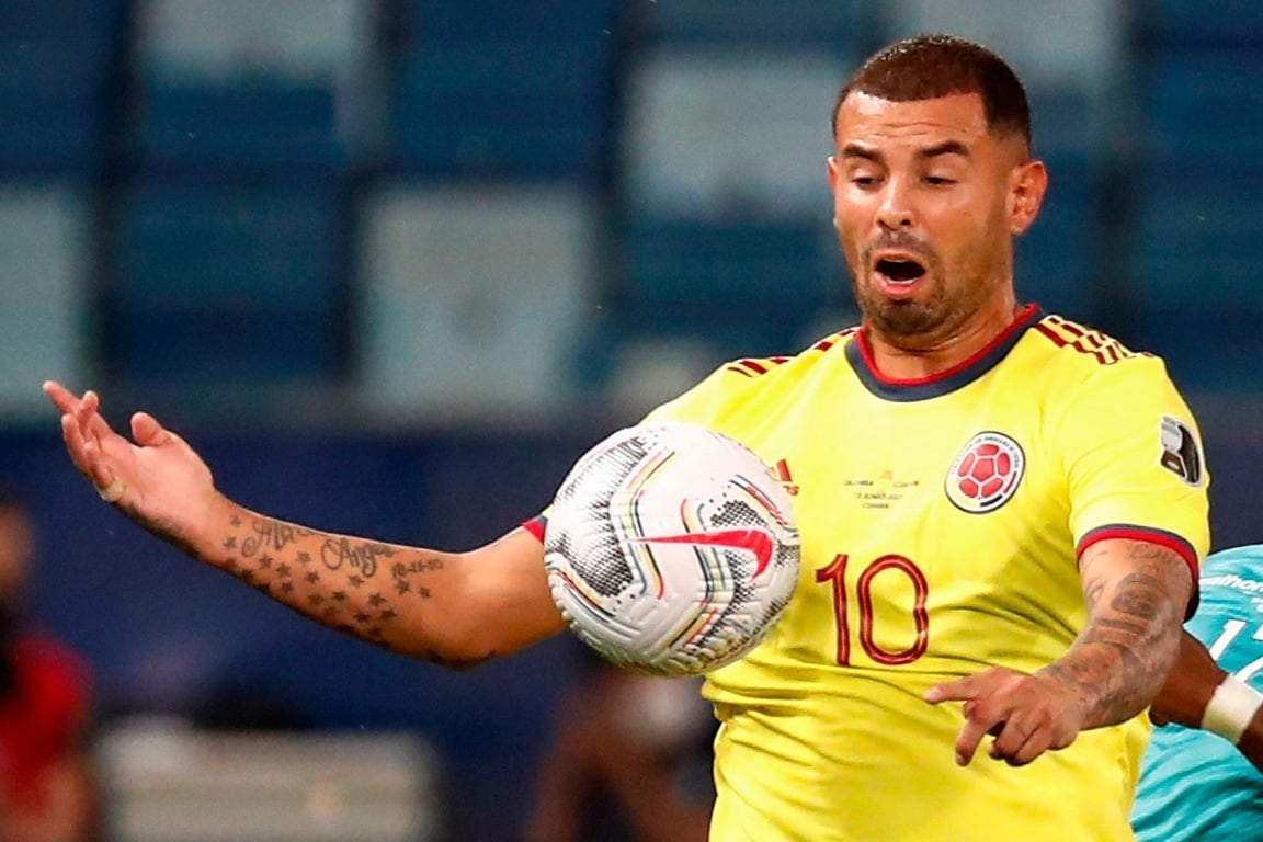 Cardona, autor del 1-0 colombiano