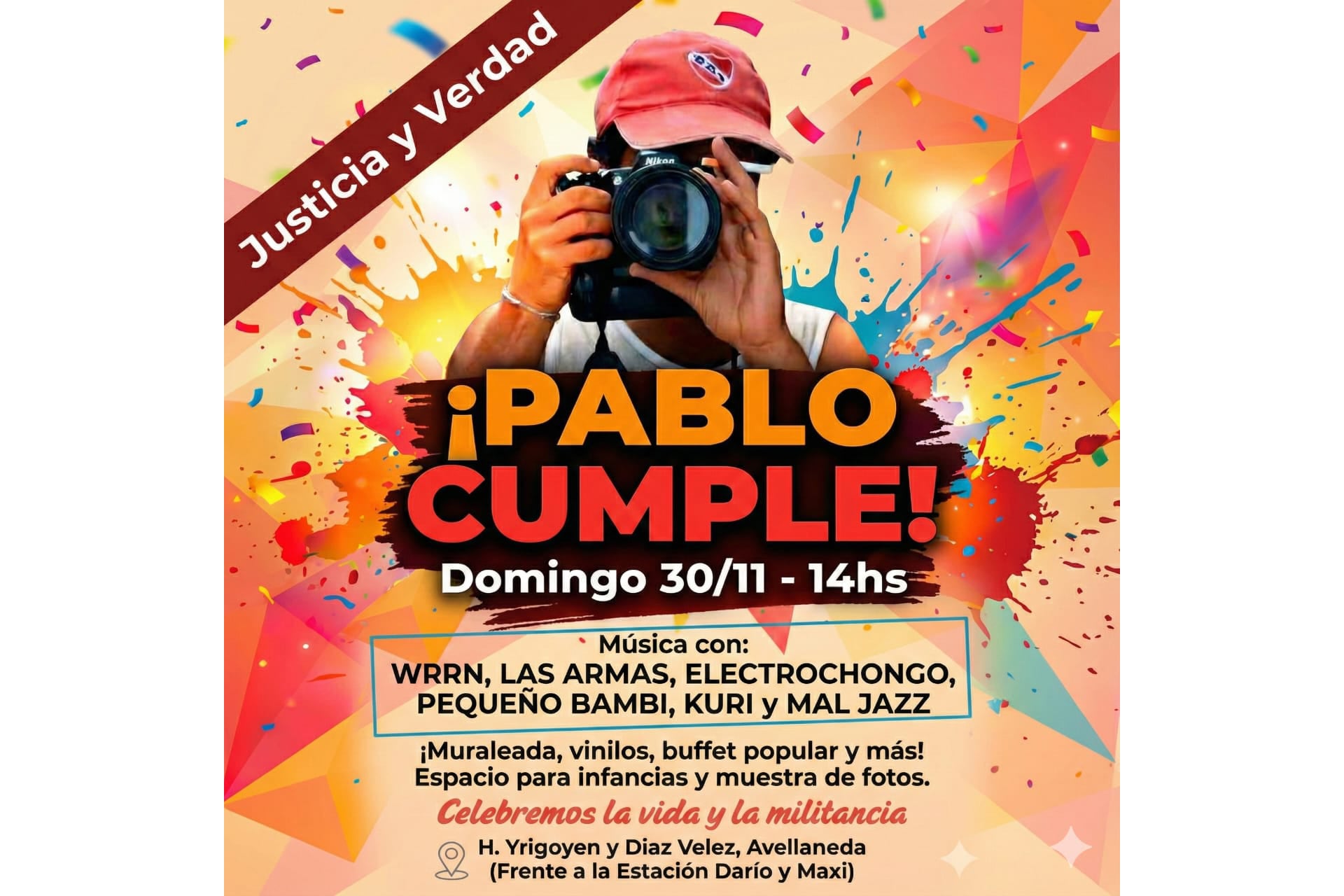 Acto por Pablo Grillo