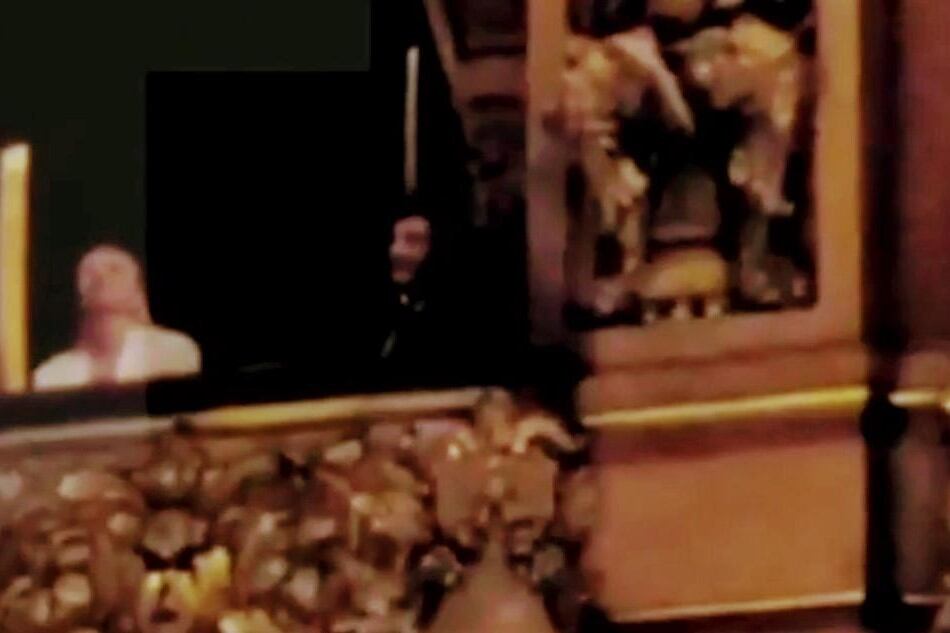 Javier Milei con Yuyito González en el palco del Colón.