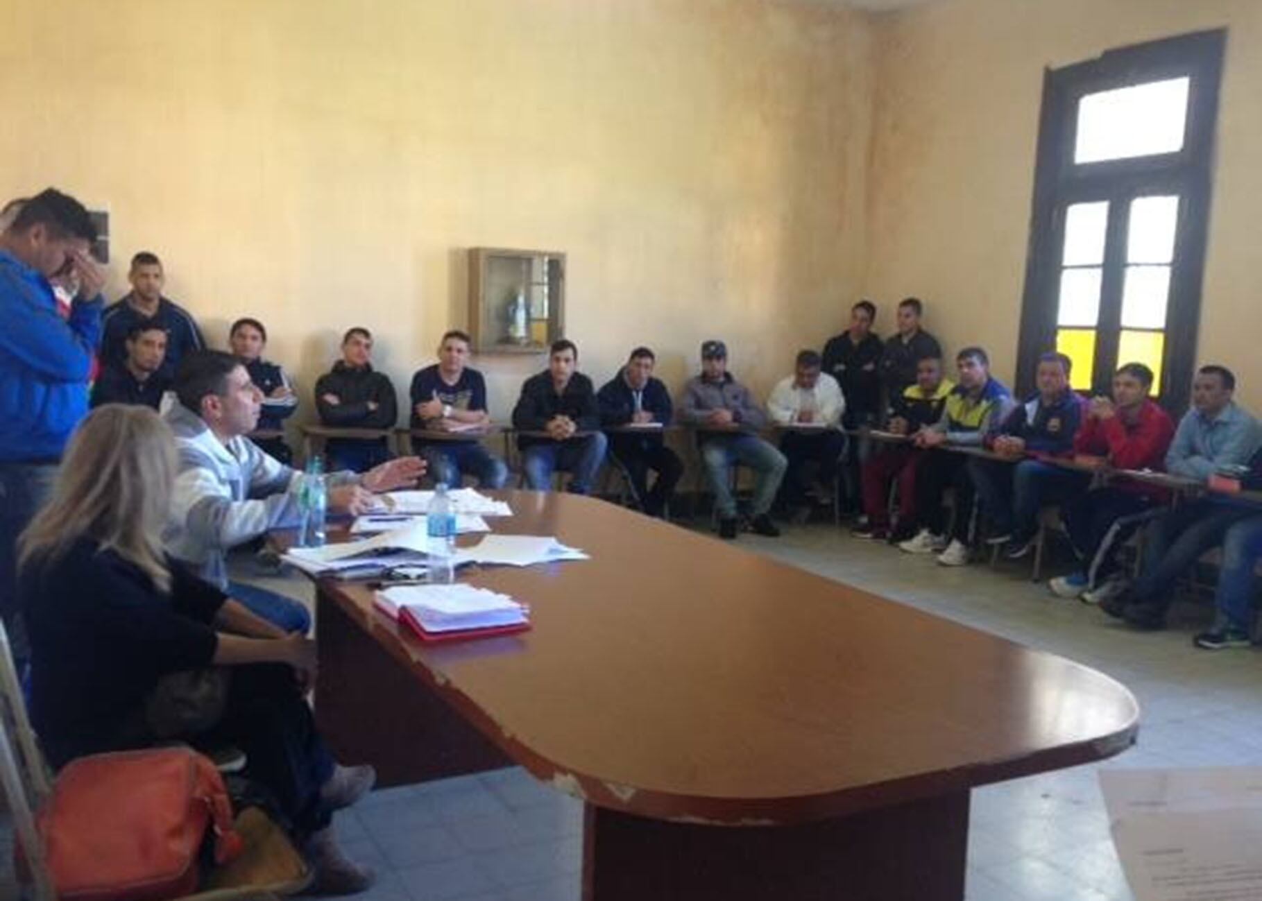 Delegados de los presos que también exigen el reinicio de las mesas de diálogo eliminadas.