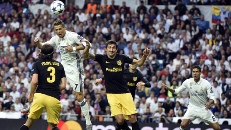 El portugués fue imparable para la defensa del Atlético.