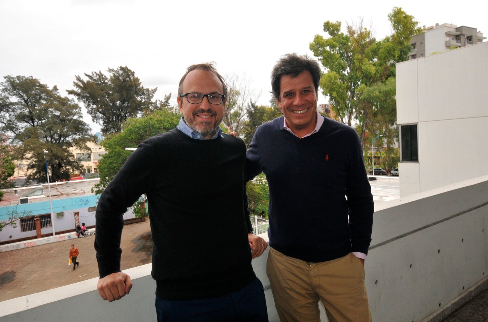 Diego Valenzuela y Facundo Manes encabezarán una charla este lunes. 