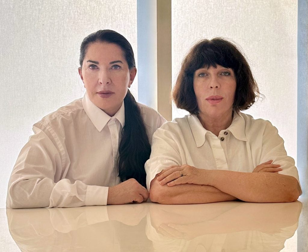 Marina Abramovic y Nonna Brenner.