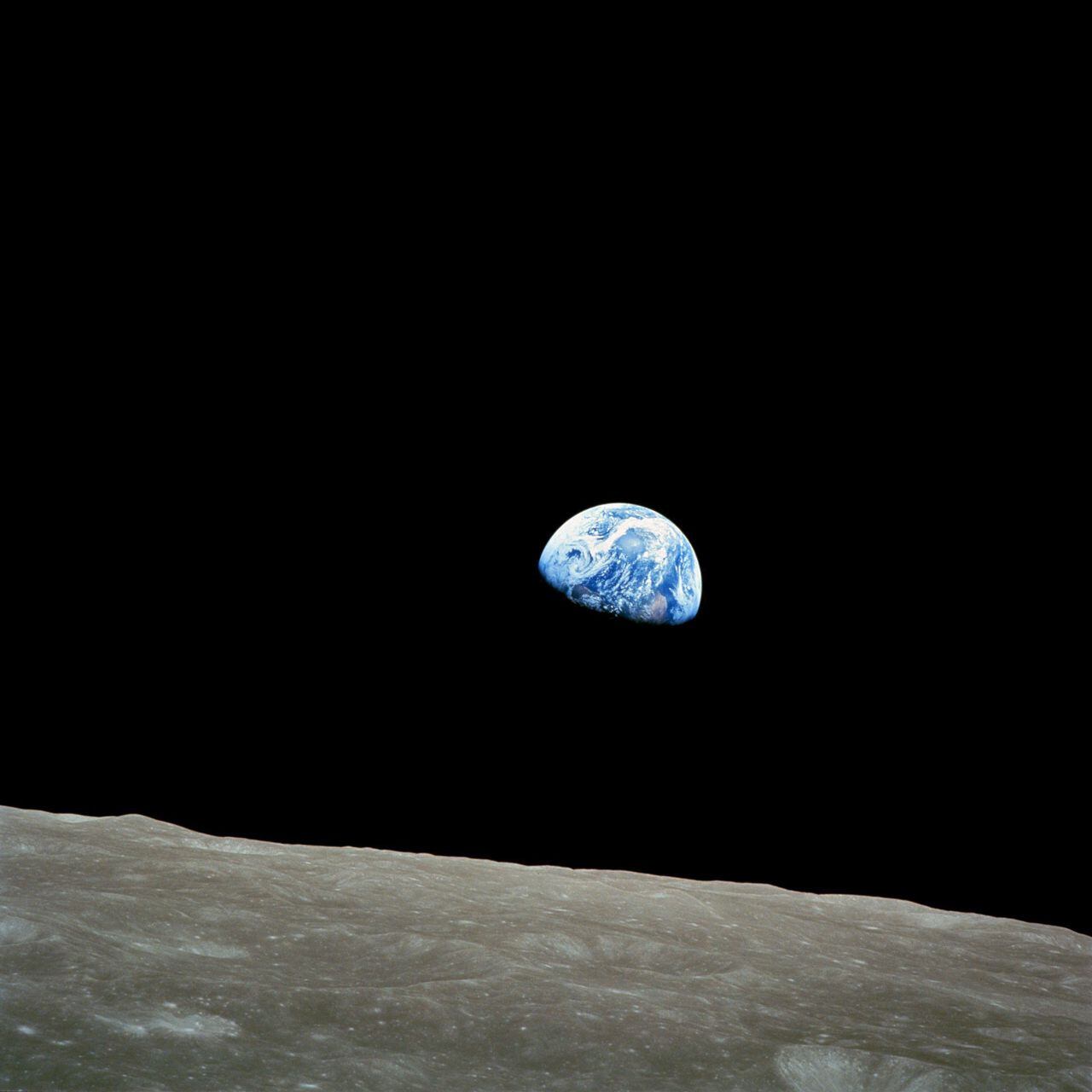 La imagen que sacó Anders en 1968. 