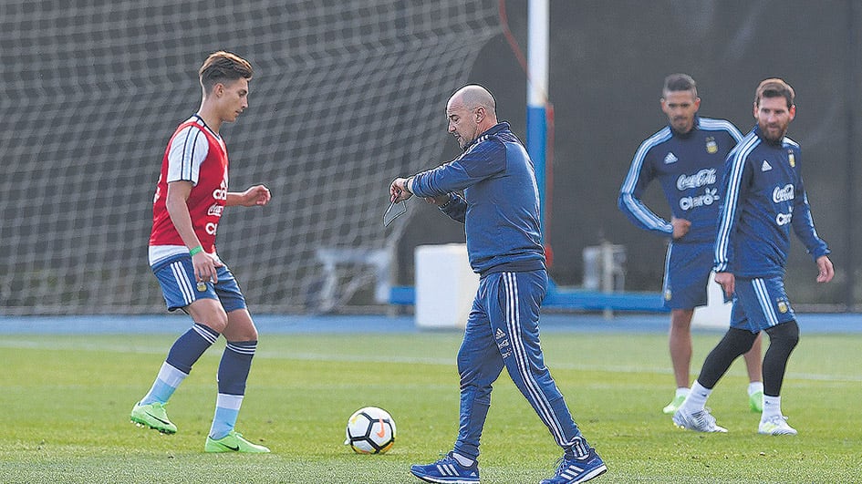 Sampaoli busca la mejor versión del equipo en su segunda presentación.
