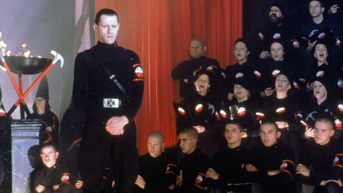 Bob Geldof en la versión fílmica de "The Wall" realizada por Alan Parker.