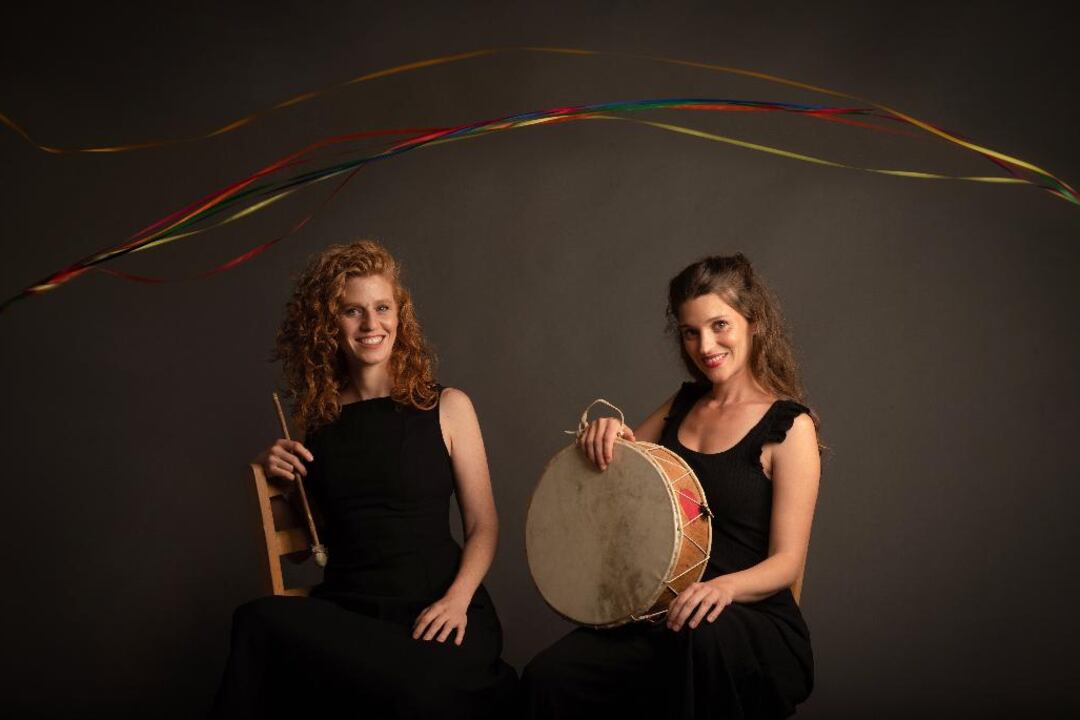 Eva y Nadia, representantes de la Argentina.