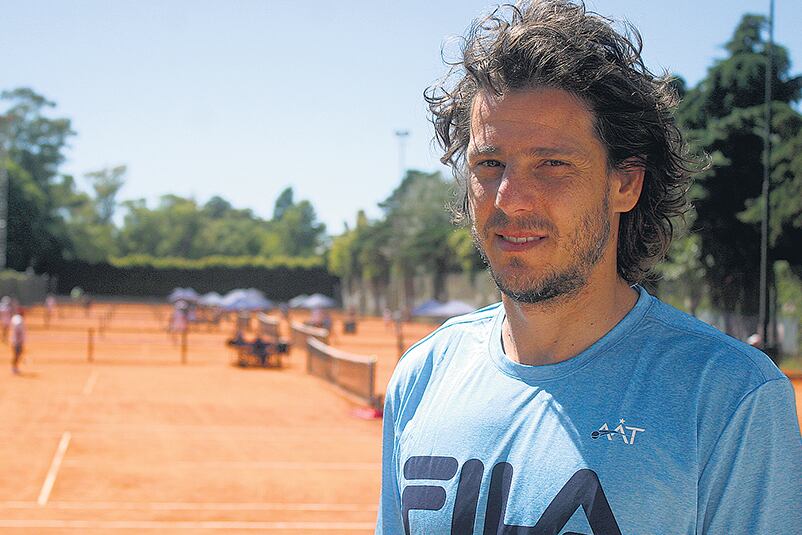 Gastón Gaudio, capitán del equipo argentino de Copa Davis.