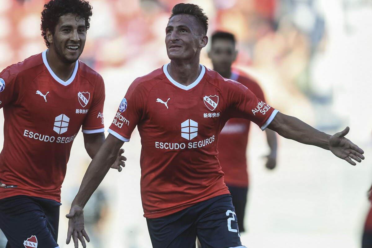 Braian Romero, goleador del Rojo.