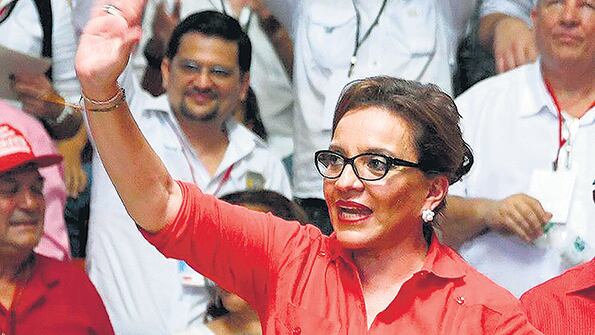 Xiomara Castro, ex candidata presidencial y esposa de Manuel Zelaya.