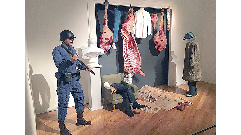 Manos anónimas, 1976 (reconstruida en 2019), de Carlos Alonso.