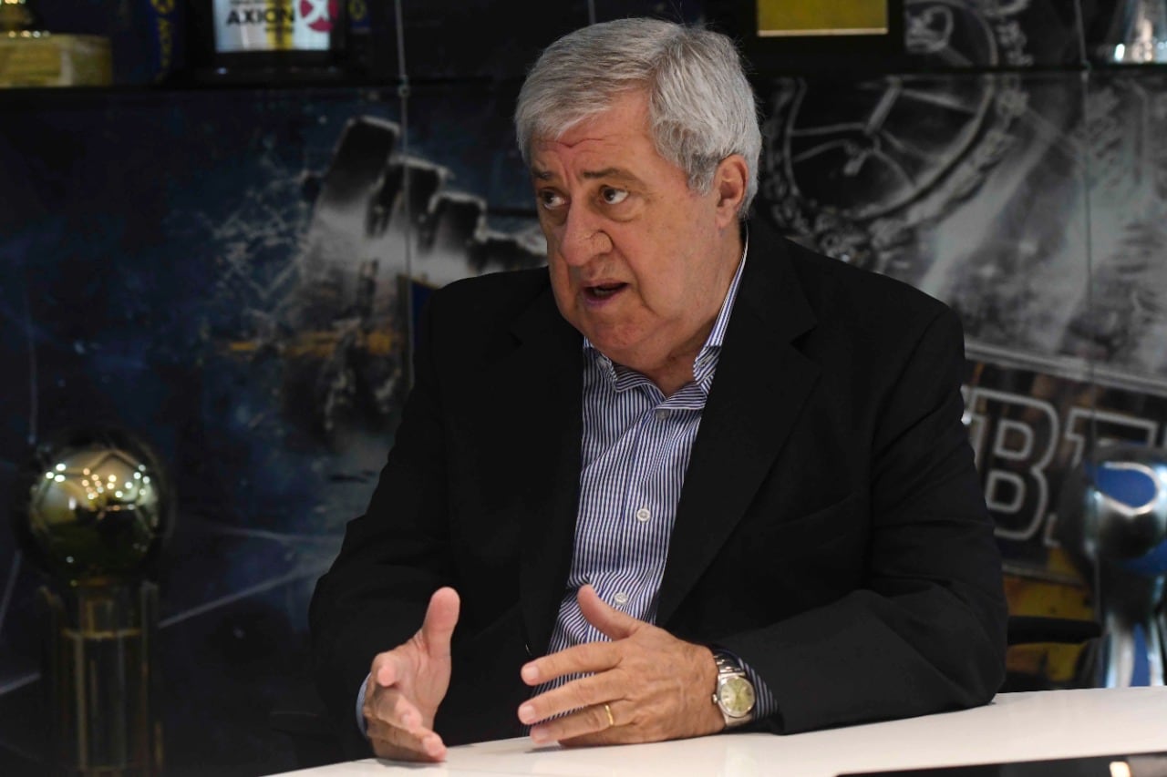 Jorge Amor Ameal, presidente de Boca.